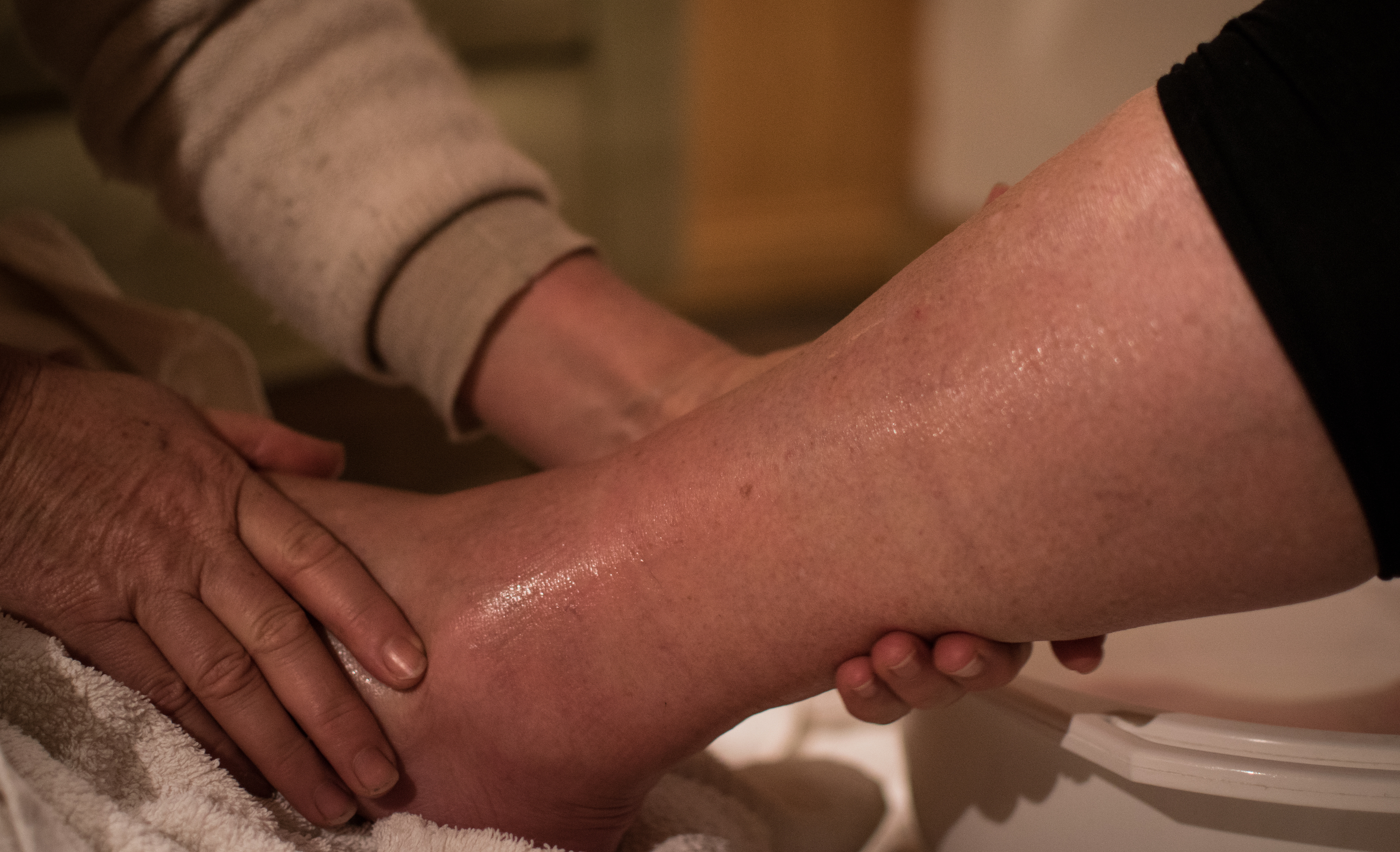 Foot massage Foot massage